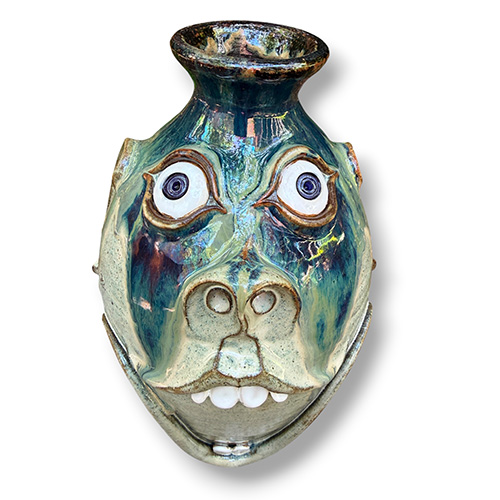 Jonathan Corn 10" Collaboration Face Jug DP6393